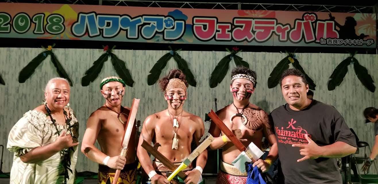 ハワイアンフェスティバルでの出演メンバー